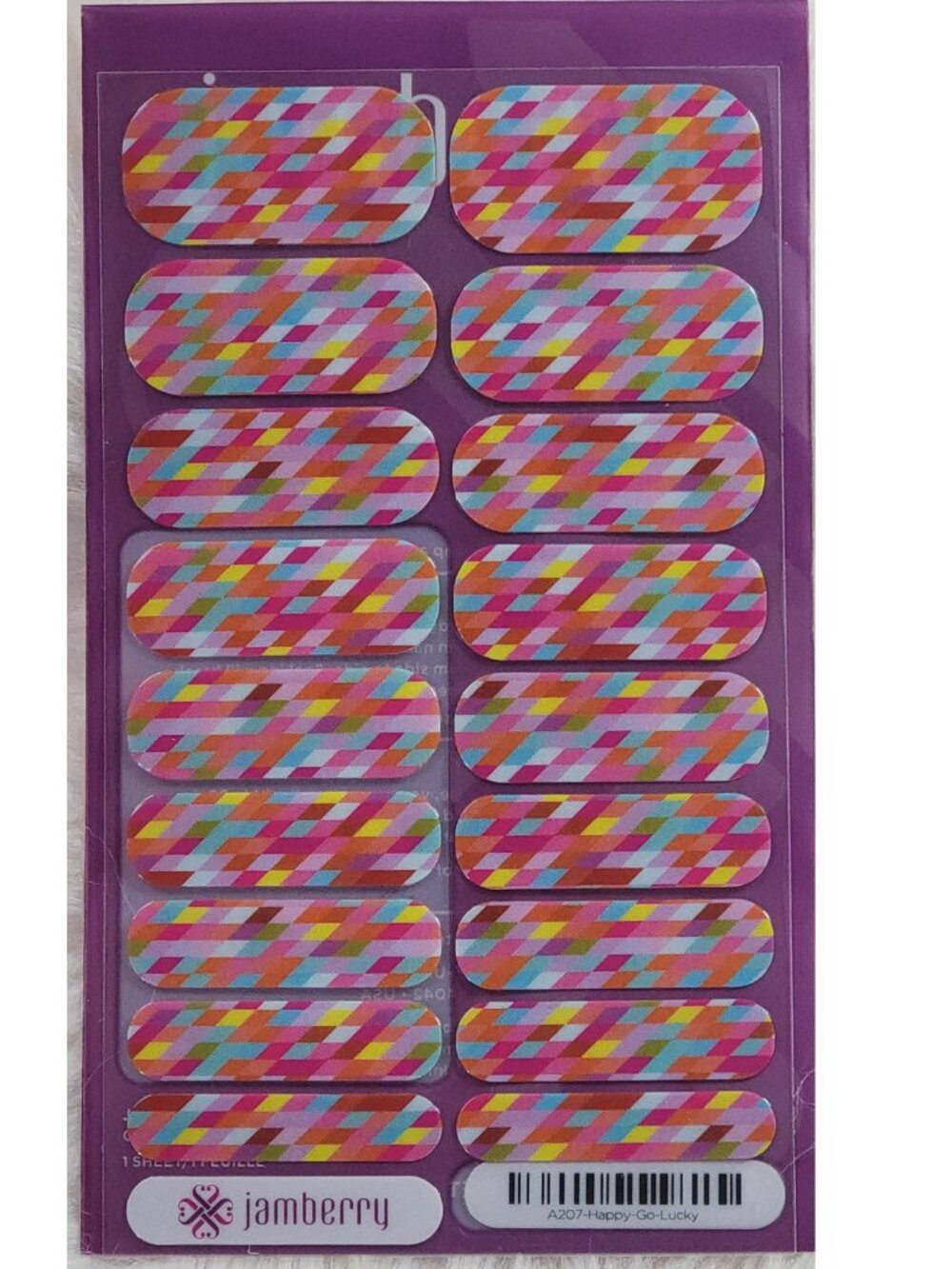 Jamberry Nail Wraps, Style Box Exclusive, Full Sheet